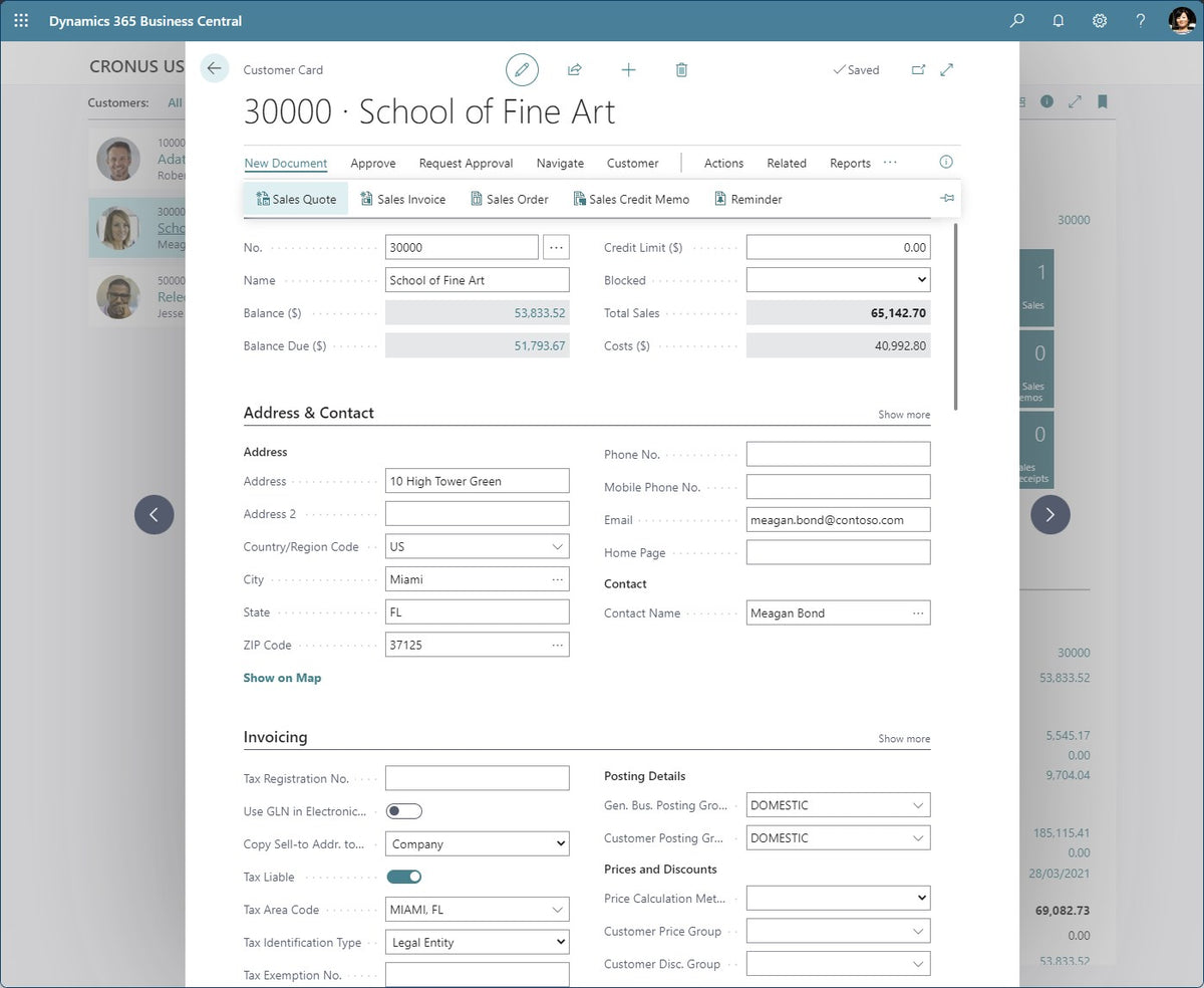 (NCE) Dynamics 365 Business Central Premium – PartnerHelper Cloud Store
