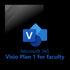Visio Plan 1 for faculty