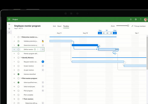 (NCE) Project Plan 1 | Microsoft 365 | Microsoft