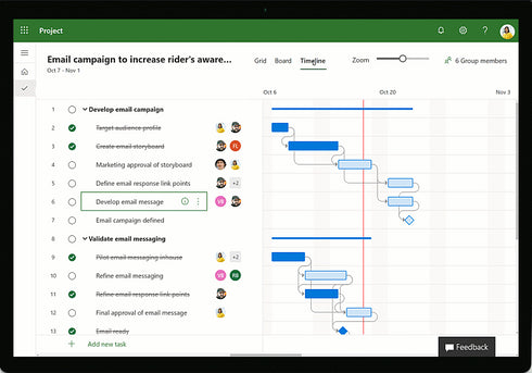 (NCE) Project Plan 1 | Microsoft 365 | Microsoft
