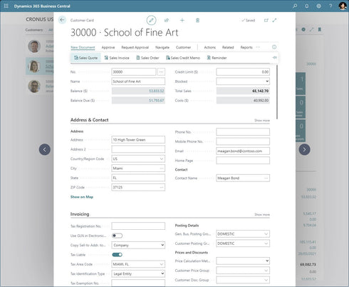 (NCE) Dynamics 365 Business Central Essentials | Dynamics 365 | Microsoft