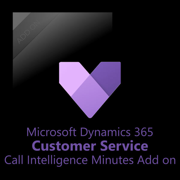 (NCE) Dynamics 365 Customer Service Call Intelligence Minutes Add-on | Addon | Microsoft