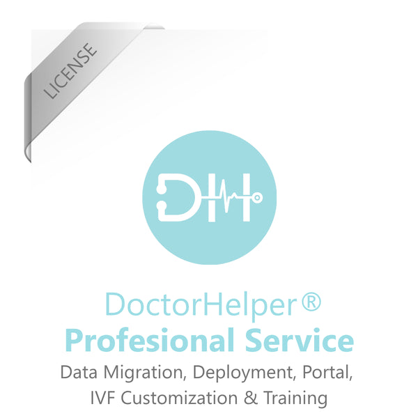 DoctorHelper® Professional Service (Data Migration, Deployment, Portal, IVF Customization & Training)