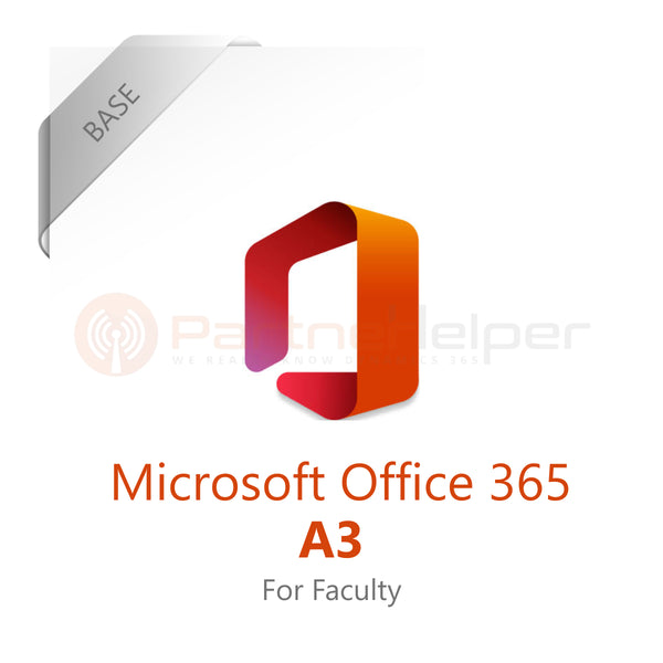 (NCE) Office 365 A3 (Education Faculty Pricing)