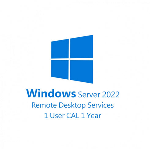 Windows Server 2022 Remote Desktop Services - 1 User CAL Commercial Software Subscription